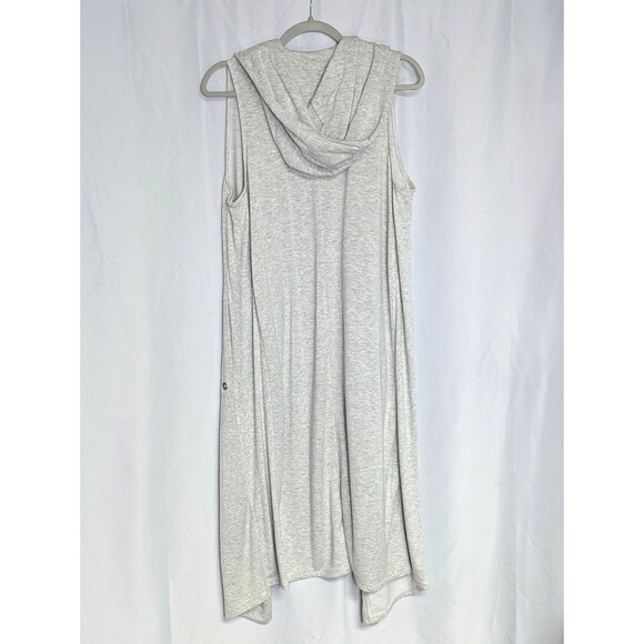 Calvin Klein Performance Stretch Open Knit Sweater Sleeveless Duster Long Vest S - Picture 8 of 12